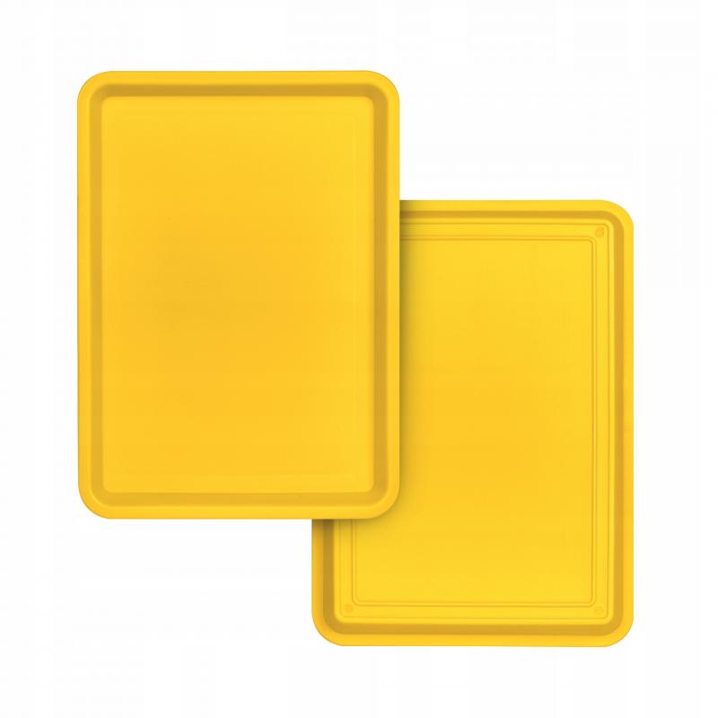 Tacka żółta plastikowa 25x18cm